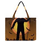 Friday 13th Zombie Zipper Medium Tote Bag