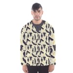 yellow bats Hooded Wind Breaker (Men)