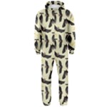 yellow bats Hooded Jumpsuit (Men)