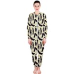 yellow bats OnePiece Jumpsuit (Ladies)