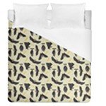 yellow bats Duvet Cover (Queen Size)