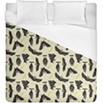 yellow bats Duvet Cover (King Size)