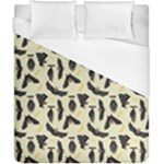 yellow bats Duvet Cover (California King Size)