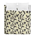 yellow bats Duvet Cover Double Side (Full/ Double Size)