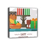 Happy Kwanzaa Gifts Mini Canvas 4  x 4  (Stretched)