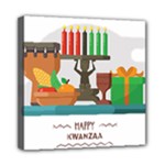 Happy Kwanzaa Gifts Mini Canvas 8  x 8  (Stretched)