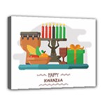 Happy Kwanzaa Gifts Canvas 14  x 11  (Stretched)