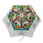 Happy Kwanzaa Gifts Mini Folding Umbrella