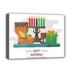 Happy Kwanzaa Gifts Deluxe Canvas 16  x 12  (Stretched) 