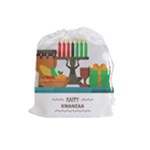 Happy Kwanzaa Gifts Drawstring Pouch (Large)