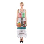 Happy Kwanzaa Gifts Sleeveless Maxi Dress