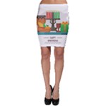 Happy Kwanzaa Gifts Bodycon Skirt