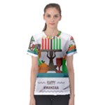 Happy Kwanzaa Gifts Women s Sport Mesh Tee