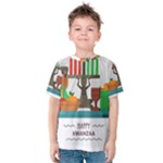 Happy Kwanzaa Gifts Kids  Cotton Tee