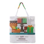 Happy Kwanzaa Gifts Grocery Tote Bag