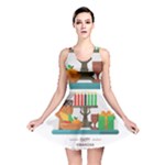 Happy Kwanzaa Gifts Reversible Skater Dress