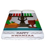 Happy Kwanzaa Gifts Fitted Sheet (King Size)