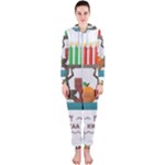 Happy Kwanzaa Gifts Hooded Jumpsuit (Ladies)