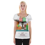 Happy Kwanzaa Gifts Cap Sleeve Top