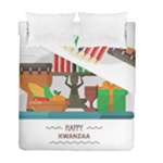 Happy Kwanzaa Gifts Duvet Cover Double Side (Full/ Double Size)