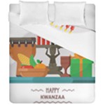 Happy Kwanzaa Gifts Duvet Cover Double Side (California King Size)