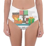 Happy Kwanzaa Gifts Reversible High-Waist Bikini Bottoms