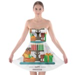 Happy Kwanzaa Gifts Strapless Bra Top Dress