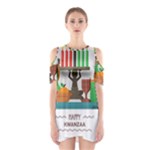 Happy Kwanzaa Gifts Shoulder Cutout One Piece