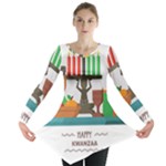 Happy Kwanzaa Gifts Long Sleeve Tunic 