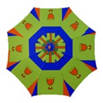 Kwanzaa Colorblock Golf Umbrella