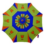 Kwanzaa Colorblock Hook Handle Umbrella (Medium)