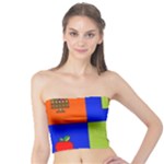 Kwanzaa Colorblock Tube Top