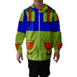 Kwanzaa Colorblock Hooded Wind Breaker (Kids)