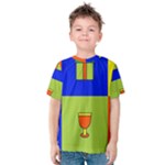 Kwanzaa Colorblock Kids  Cotton Tee