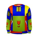 Kwanzaa Colorblock Women s Sweatshirt