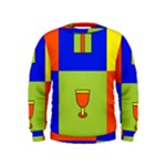 Kwanzaa Colorblock Kids  Sweatshirt