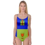 Kwanzaa Colorblock Camisole Leotard 