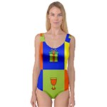 Kwanzaa Colorblock Princess Tank Leotard 