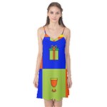 Kwanzaa Colorblock Camis Nightgown 