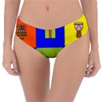 Kwanzaa Colorblock Reversible Classic Bikini Bottoms