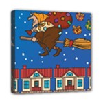 Xmas Witch Befana Mini Canvas 8  x 8  (Stretched)