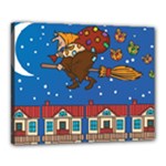 Xmas Witch Befana Canvas 20  x 16  (Stretched)