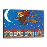 Xmas Witch Befana Canvas 18  x 12  (Stretched)