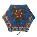 Xmas Witch Befana Mini Folding Umbrella