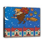 Xmas Witch Befana Deluxe Canvas 20  x 16  (Stretched)