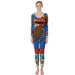 Xmas Witch Befana Long Sleeve Catsuit