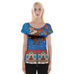 Xmas Witch Befana Cap Sleeve Top