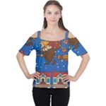 Xmas Witch Befana Cutout Shoulder Tee