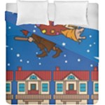 Xmas Witch Befana Duvet Cover Double Side (King Size)