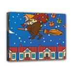 Xmas Witch Befana Canvas 10  x 8  (Stretched)